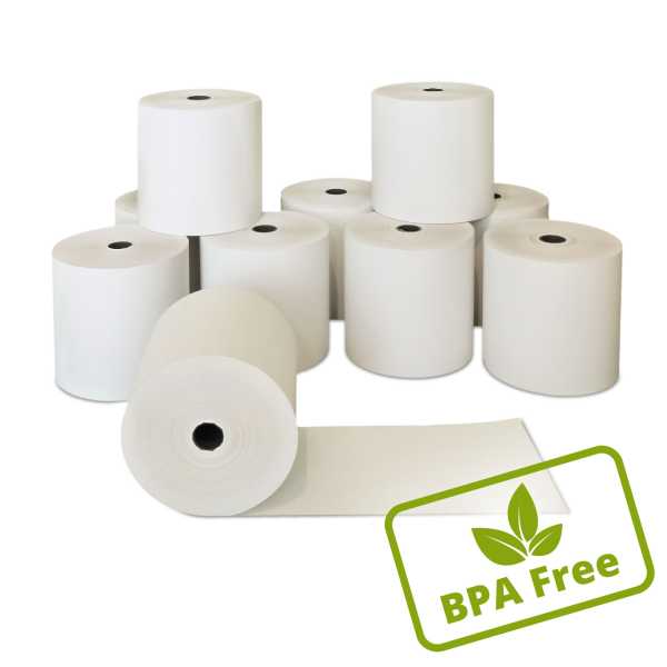 Kassenrollen 80mm-80m Ø76 | BPA-freie Thermorollen für Bondrucker & SumUp Bondrucker